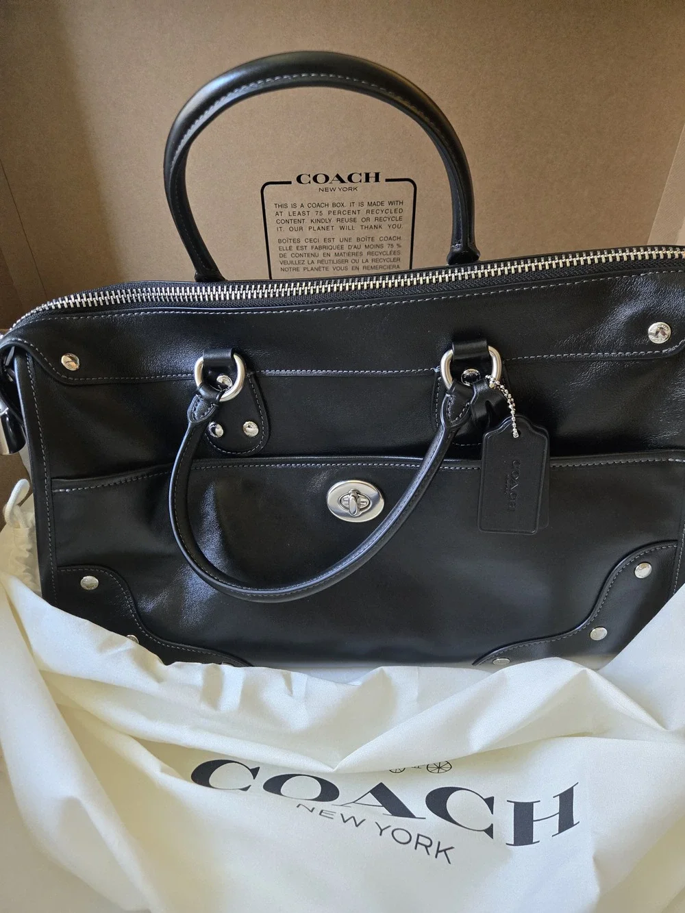 Coach Rhyder Satchel Bag 38